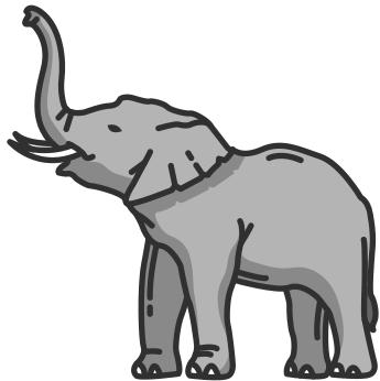 ElephantTrunkRaised